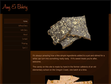 Tablet Screenshot of amyesbakery.com